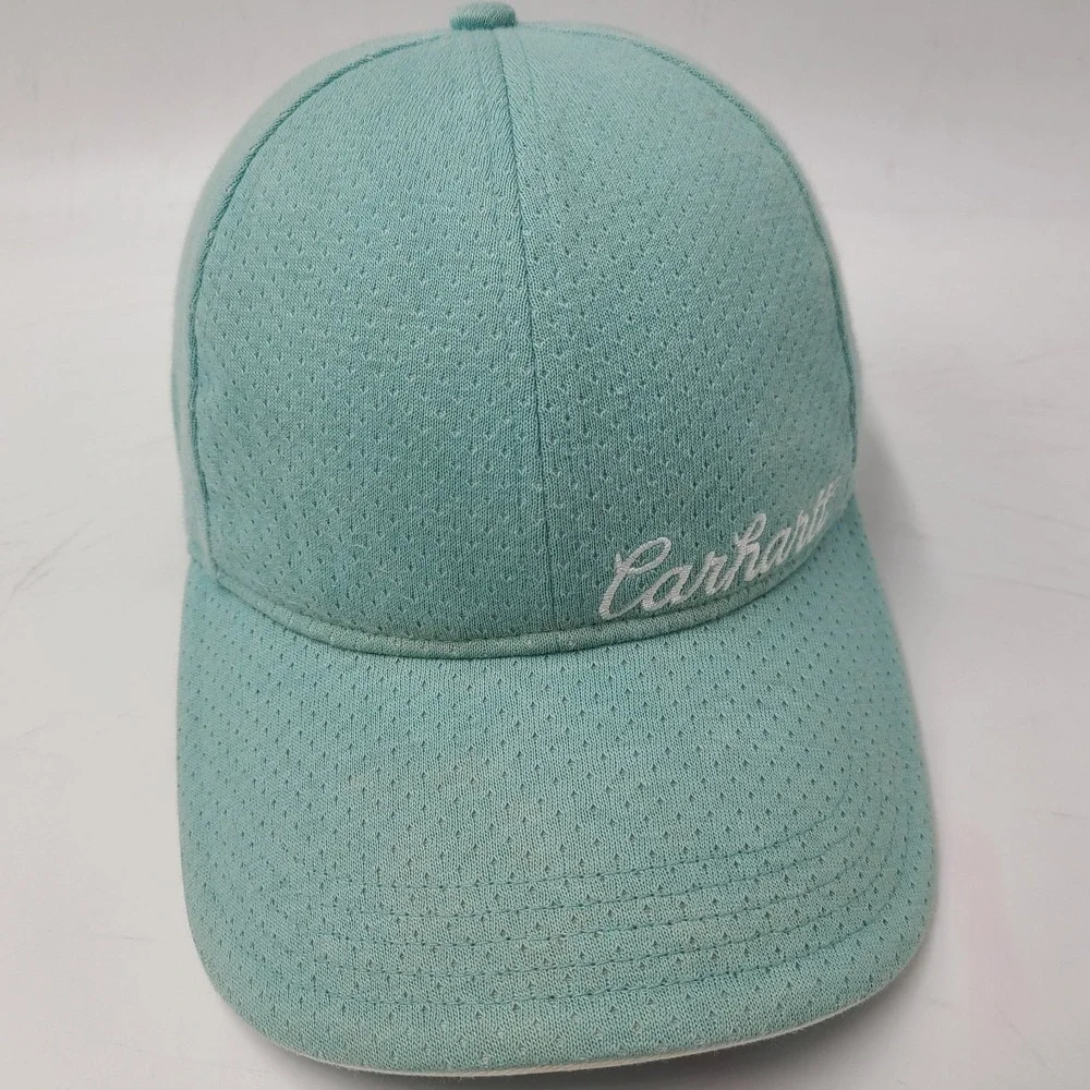Women Carhartt Hat Adjustable Blue Jersey Mesh Workwear Outdoors Casual‎ Wear